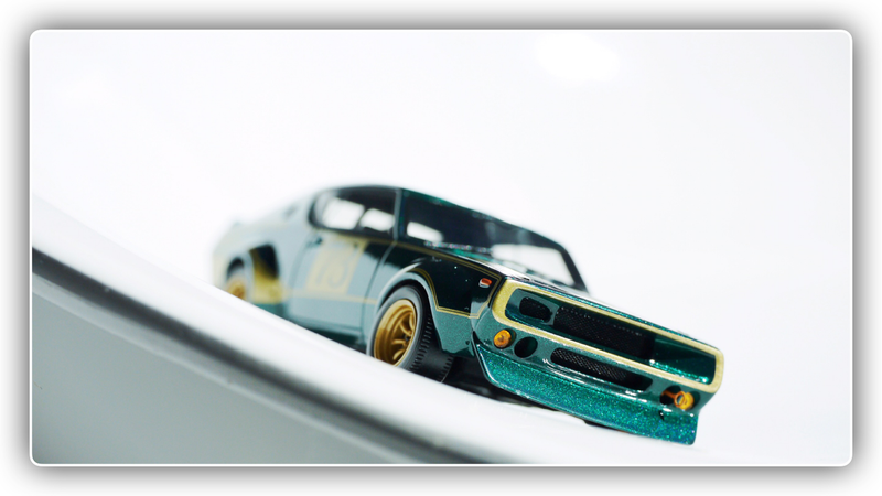 Illustration for article titled LaLD Car Week: Land of the Rising Sunday - 1/43 scale P-4 Nissan Skyline GT-R (KPGC110)